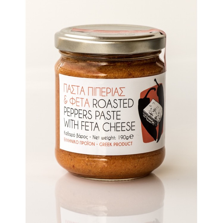 Roasted Peppers Spread with Feta Cheese 190gr