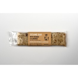 Sesame Bar with Orange and Almonds 70gr
